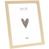 Ramă foto din lemn Deknudt S243H1, finisaj natural 18x24 cm