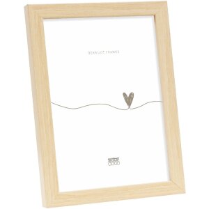Rama foto din lemn Deknudt S243D, 20x20 cm, natură