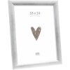 Rama foto Deknudt S54SD3 18x24 cm, argintiu, din lemn