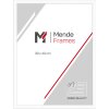 Rama foto MendeFrames H011 albă 15x20 cm cu sticlă de muzeu