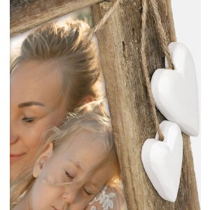 Rama foto din lemn ESSENCE 15x20 cm, stil rustic vintage