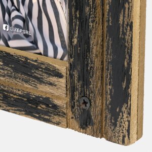 ZEP Nyon Ramă Foto Triplă 10x15 cm Lemn Rustic