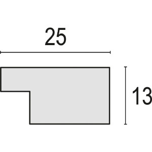 ZEP Ramă foto Orion 13x18 cm roșie