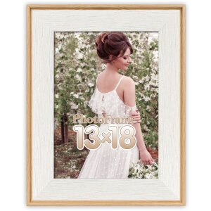 Rama foto ZEP SIENA din PS, albă, 20x30 cm