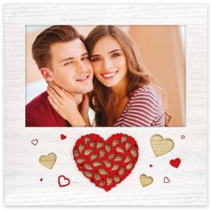 ZEP Bilderrahmen Paula 10x15 cm Herzen WH2646