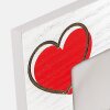 ZEP Zoe Ramă Foto Lemn 10x15 cm cu Inimioare