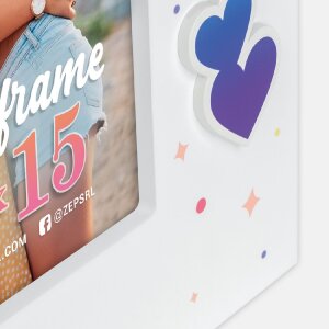 ZEP Ramă Foto Alexia 10x15 cm Lemn Colorat