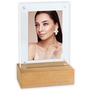 ZEP Ramă Foto Acrilică New York 13x18 cm LED Portret