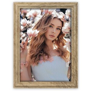 Rama foto din lemn ZEP Namur 15x20 cm maro