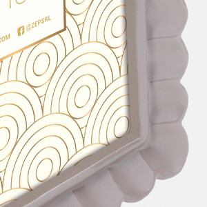 Rama foto HERVE G din rezină, 13x18 cm, ton taupe