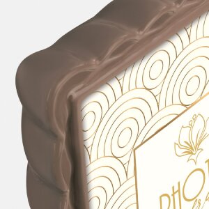 Ramă foto HERVE B din material compozit maro 15x20 cm