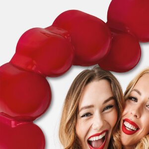 ZEP ACR55 Fotorahmen Jodie 13x13 cm rot Herzbilderrahmen