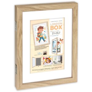 Ramă foto ZEP London Natur pentru documente DIN A4