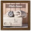 Rama foto din lemn Nelson 40x50 cm, brun mediu