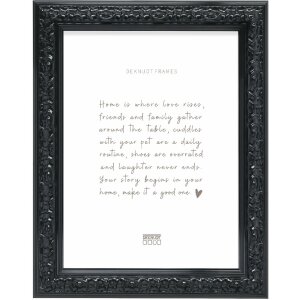 Ramă foto din lemn Deknudt S996K2 40x50 cm Neagră
