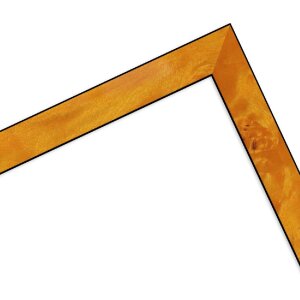 MendeFrames Holzrahmen H14C Wurzeldekor hell 40x40 cm cu sticlă artificială