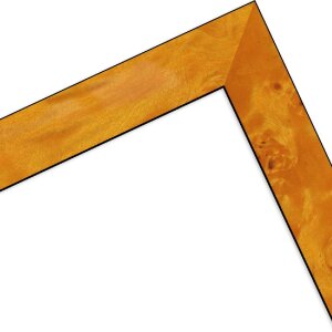 Ramă foto MendeFrames H14D din lemn masiv cu decor rădăcină deschis 21x29,7 cm, sticlă antireflex