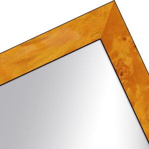 Oglindă de perete MendeFrames cu decor rădăcini deschis 18x24 cm