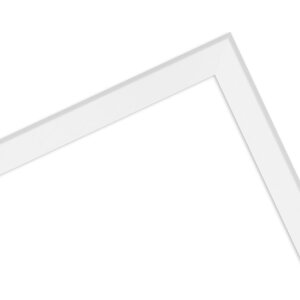 Ramă foto MendeFrames H080 din lemn alb 13x13 cm cu sticlă antireflex