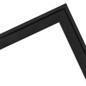 MendeFrames Ramă Foto Lemn Natural Negru 24x30 cm cu Sticlă Securizată