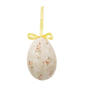 Clayre & Eef 65908 Set 6 Ouă Decorative Suspendate Ø 7x10 cm