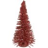 Clayre & Eef 66319P Dekoration Weihnachtsbaum Rosa-Gold Ø 17x30 cm
