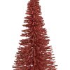Clayre & Eef 66319P Dekoration Weihnachtsbaum Rosa-Gold Ø 17x30 cm