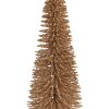 Clayre & Eef 66320BE Dekoration Weihnachtsbaum Beige-Gold 20x50 cm