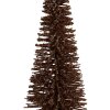 Clayre & Eef 66320BR Dekoration Weihnachtsbaum Ø 20x50 cm Braun-Gold