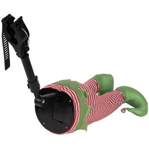 Clayre & Eef 66348 Weihnachtselfenbeine Rot & Grün 30x13x54cm