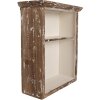 Clayre & Eef 6H2466 Dulap de Perete Lemn 36x15x43 cm Rustic