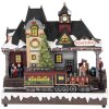 Clayre & Eef 6PR5873 Dekozug mit LED 32x16x30 cm Weihnachtsdeko
