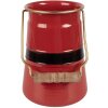 Clayre & Eef 6Y5903 Dekoration Milchkanne 12x10x16 cm Rot-Schwarz