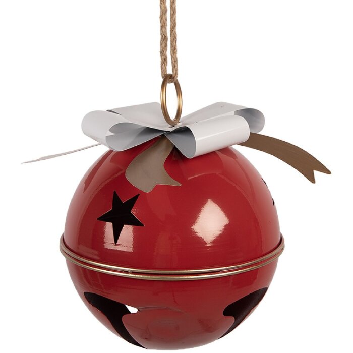 Clayre & Eef 6Y5905 Dekoration Klingel Ø 25x30 cm Landhausstil