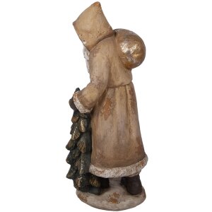 Decorație Crăciun Moș Crăciun 38x30x90 cm Clayre & Eef