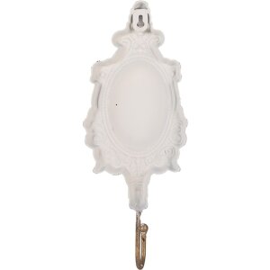 Clayre & Eef 6Y5982 Wandhaken 12x4x31 cm beige