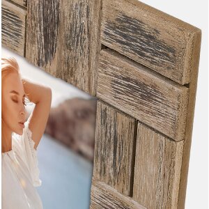 ZEP Bilderrahmen Stocccarda Holz Vintageoptik braun 13x18...