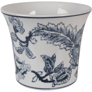 Clayre & Eef 6CE2386 Dekoration Blumentopf Ø 16x13 cm