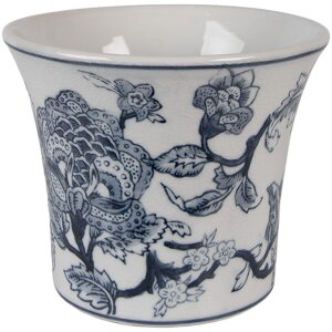 Clayre & Eef 6CE2386 Dekoration Blumentopf Ø 16x13 cm