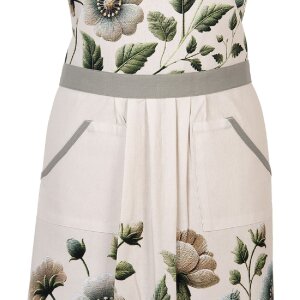 Clayre & Eef GTB41A Schürze 70x85 cm Baumwolle...