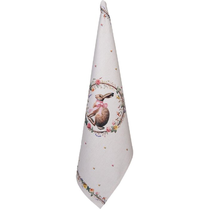 Clayre & Eef EWC42 Küchentuch 50x70 cm Beige-Braun