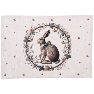 Set masă Clayre & Eef NLE40, 6 bucăți, 48x33 cm,...