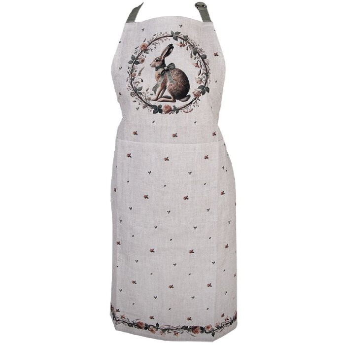 Pătură de bucătărie Clayre & Eef NLE41, 70x85 cm, bej-brun