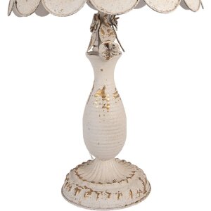 Clayre & Eef Tischlampe 5LMC0054 Beige-Gold Ø 41x69 cm E27 max 60W