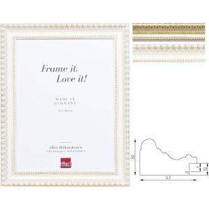 Spațiu de oglindă din lemn Profil 56 – antic-silver...