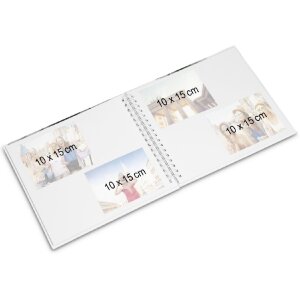 Hama Spiral-Album Confetti 28x24 cm 50 weiße Seiten