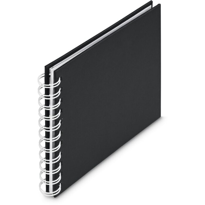 Hama Spiral-Album Fine Art 18,5x15 cm 30 weiße Seiten New Black