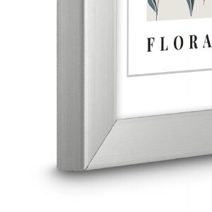 Ramă foto Hama Flora, argint, 10 x 15 cm