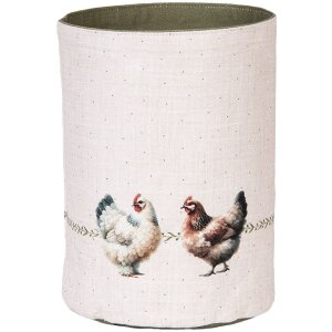 Clayre & Eef BYC50 Brotkörbchen Ø 15x16...