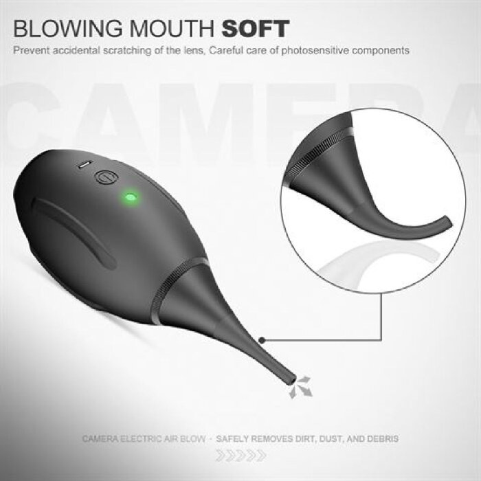 Blăsor electric Lensgo – pentru curățarea obiectivelor și camerelor